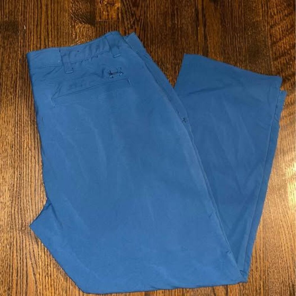 40x30 Under Armour Men’s Golf Pants Teal Performance Material Loose